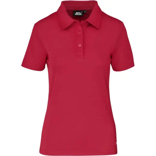 Ladies Riviera Golf Shirt Red